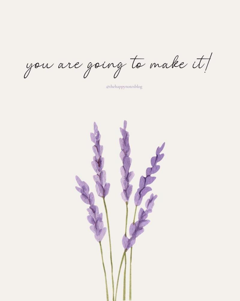 You are going to make it