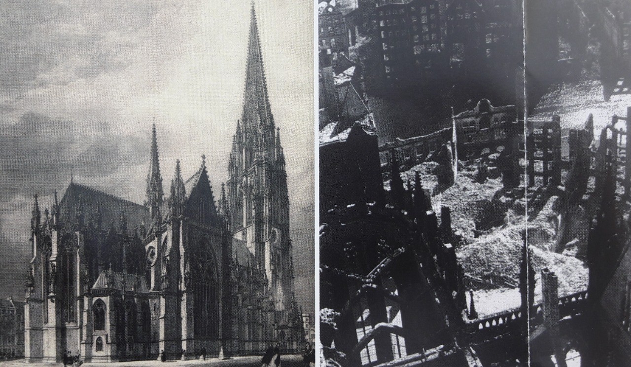 The church of St. Nikolai in Hamburg • Neperos