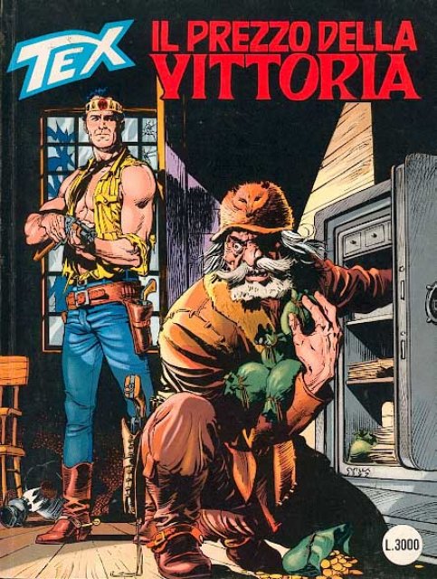 Tex Nr. 435: Il prezzo della vittoria front cover (Italian).