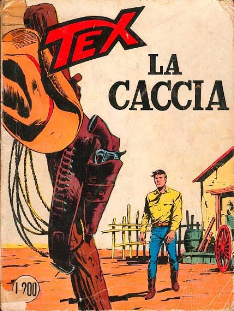 Tex Nr. 096: La caccia front cover (Italian).