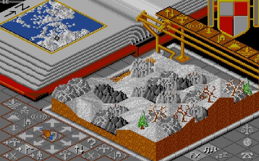 Populous for the Amiga computer