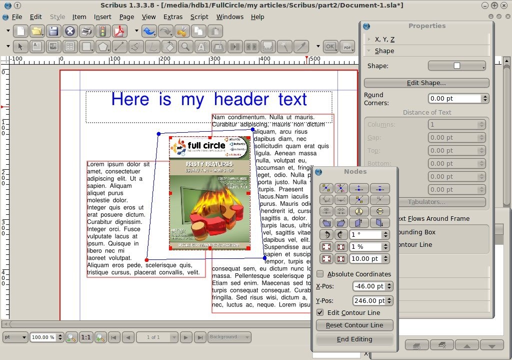 How To: Scribus - Part 2