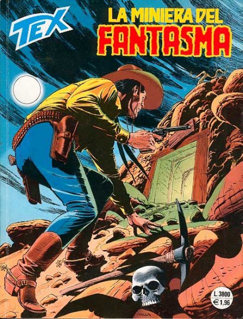 Tex Nr. 478: La miniera del fantasma front cover (Italian).