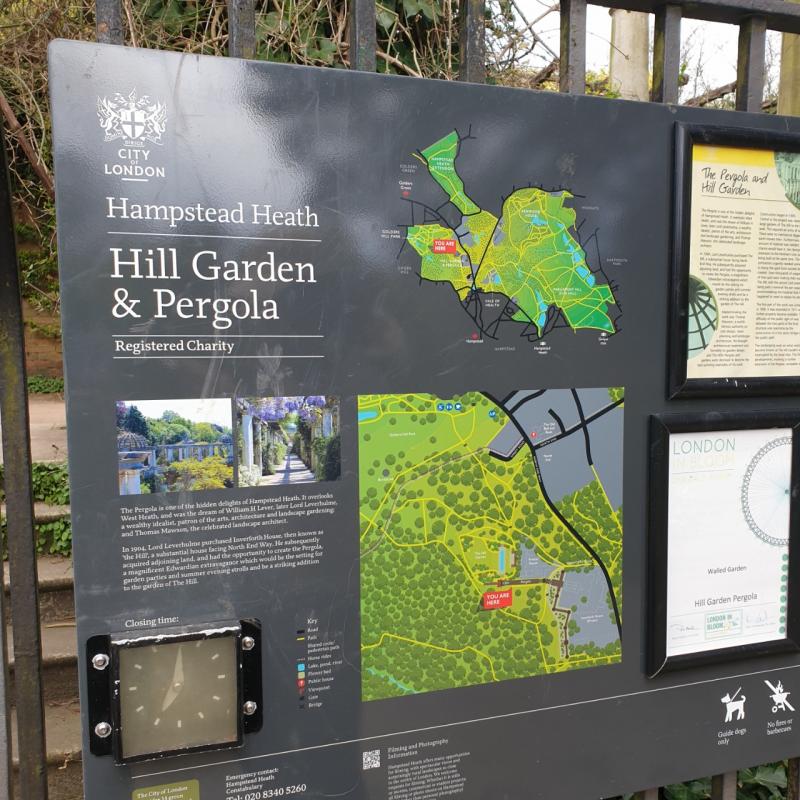 ANCIENT London Health, Hidden Garden & Pergola 03