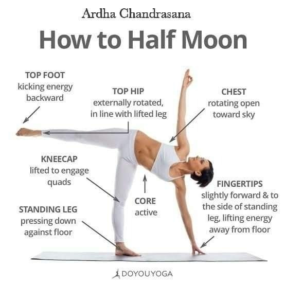 Half Moon Pose - Ardha Chandrasana
