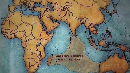 The lost, sunken continent of Lemuria