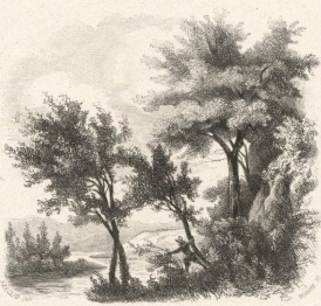 Renzo arriva al fiume (ed. 1840)