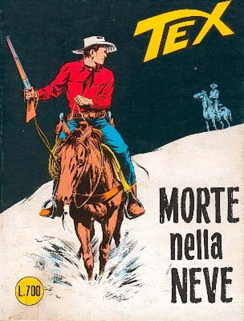 Tex Nr. 061: Morte nella neve front cover (Italian).