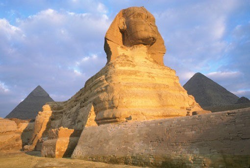 The enigmatic Sphinx in Giza