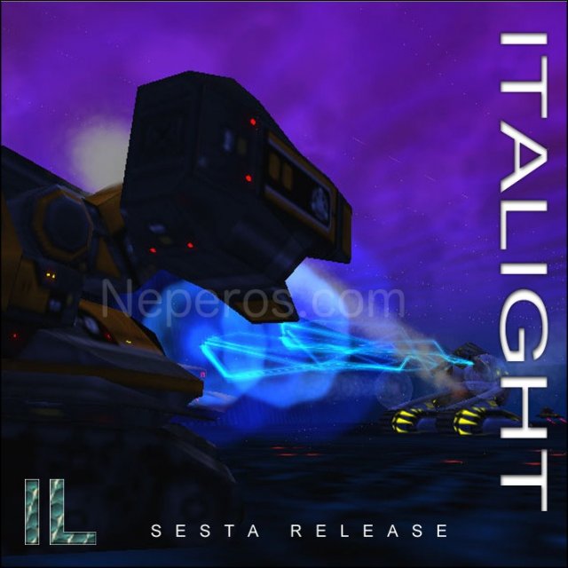 Italight sesta release front cover.