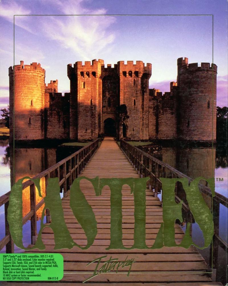 Castles front cover MS-DOS