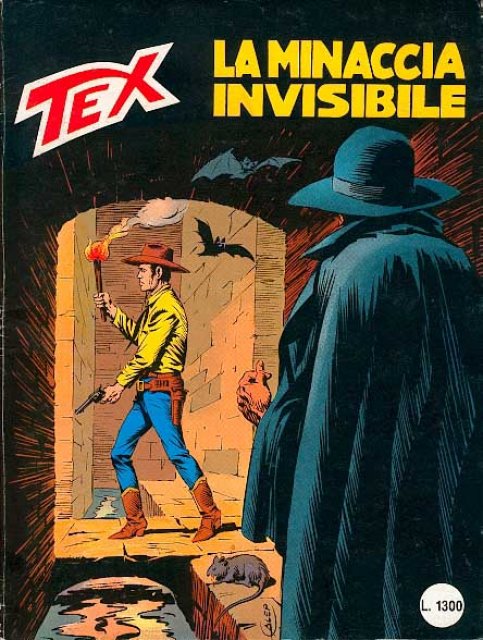 Tex Nr. 310: La minaccia invisibile front cover (Italian).