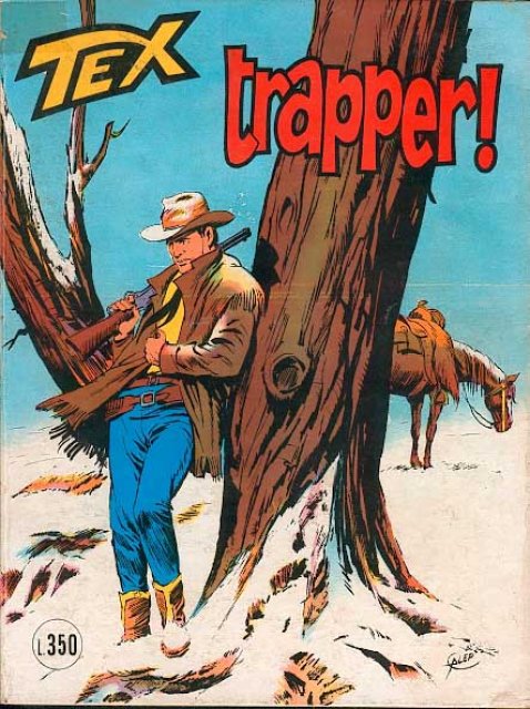 Tex Nr. 193: Trapper! front cover (Italian).