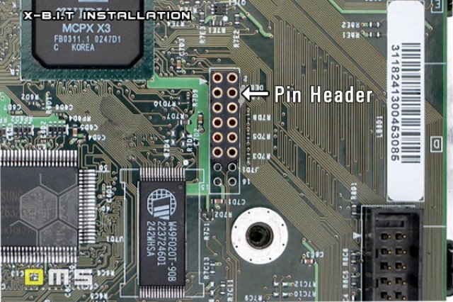 X-B.I.T Pin Header Installation