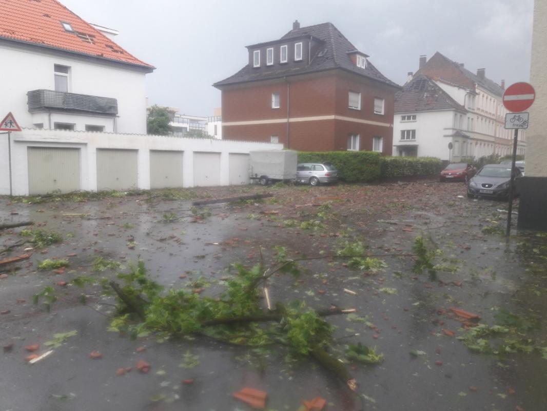 Tornado in Paderborn