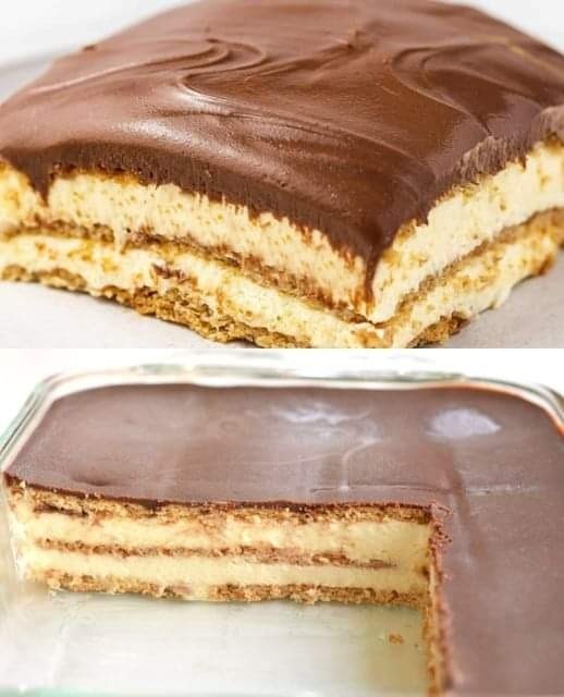Chocolate Eclair Cake 🍫😋