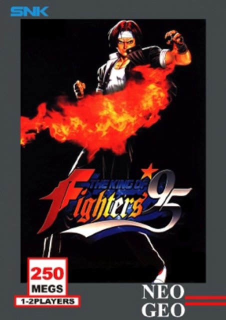 King of Fighters '95 NeoGeo cover.