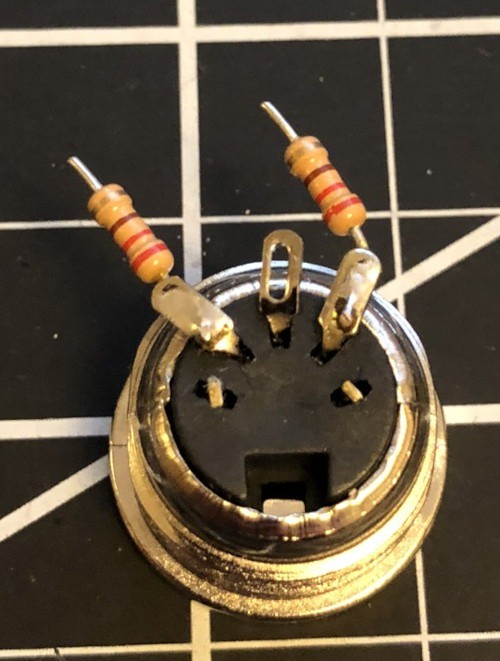 connector resistors short