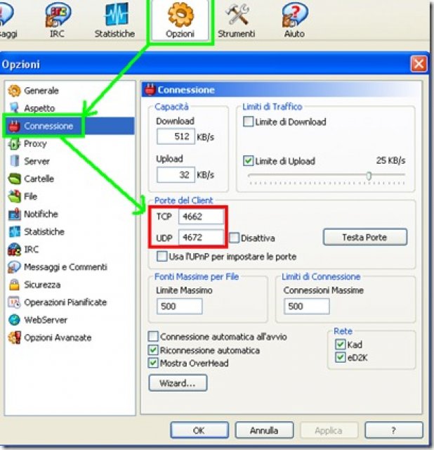 Come usare Simple Port Forwarding per eMule