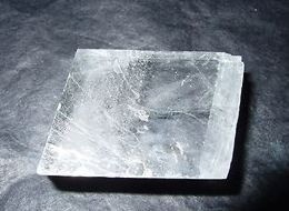 A Icelandic Spathus, a transparent crystal. Could this be the Sun Stone used by the Vikings and repo