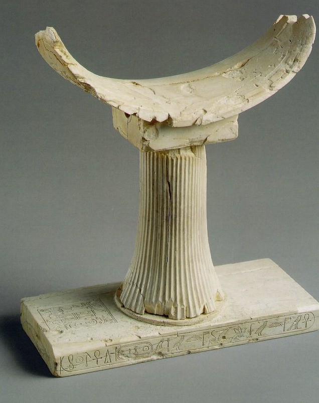 Headrest of Pepi II (Louvre Museum)