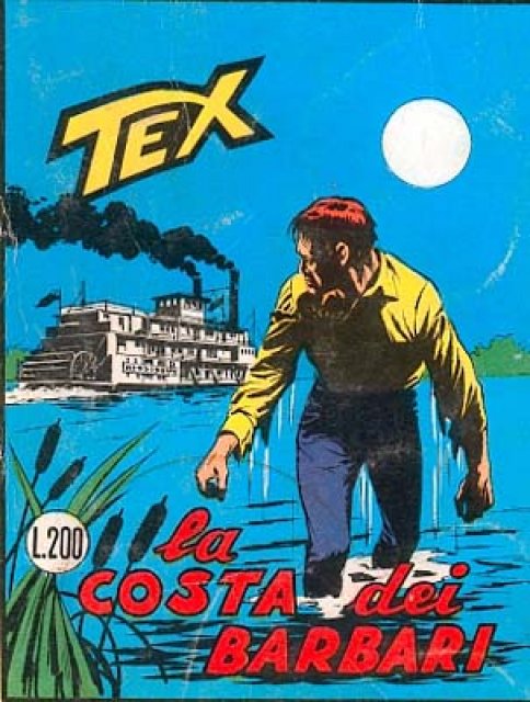 Tex Nr. 085: La costa dei barbari front cover (Italian).