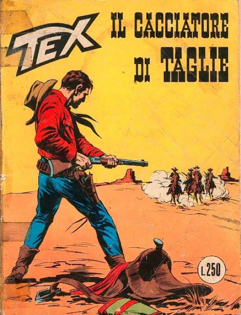 Tex Nr. 130: Il cacciatore di taglie front cover (Italian).