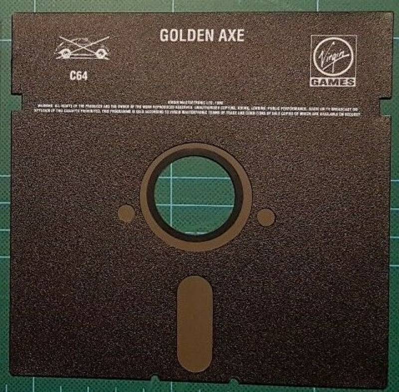 How to recognise the defective release of Golden Axe for the Commodore 64