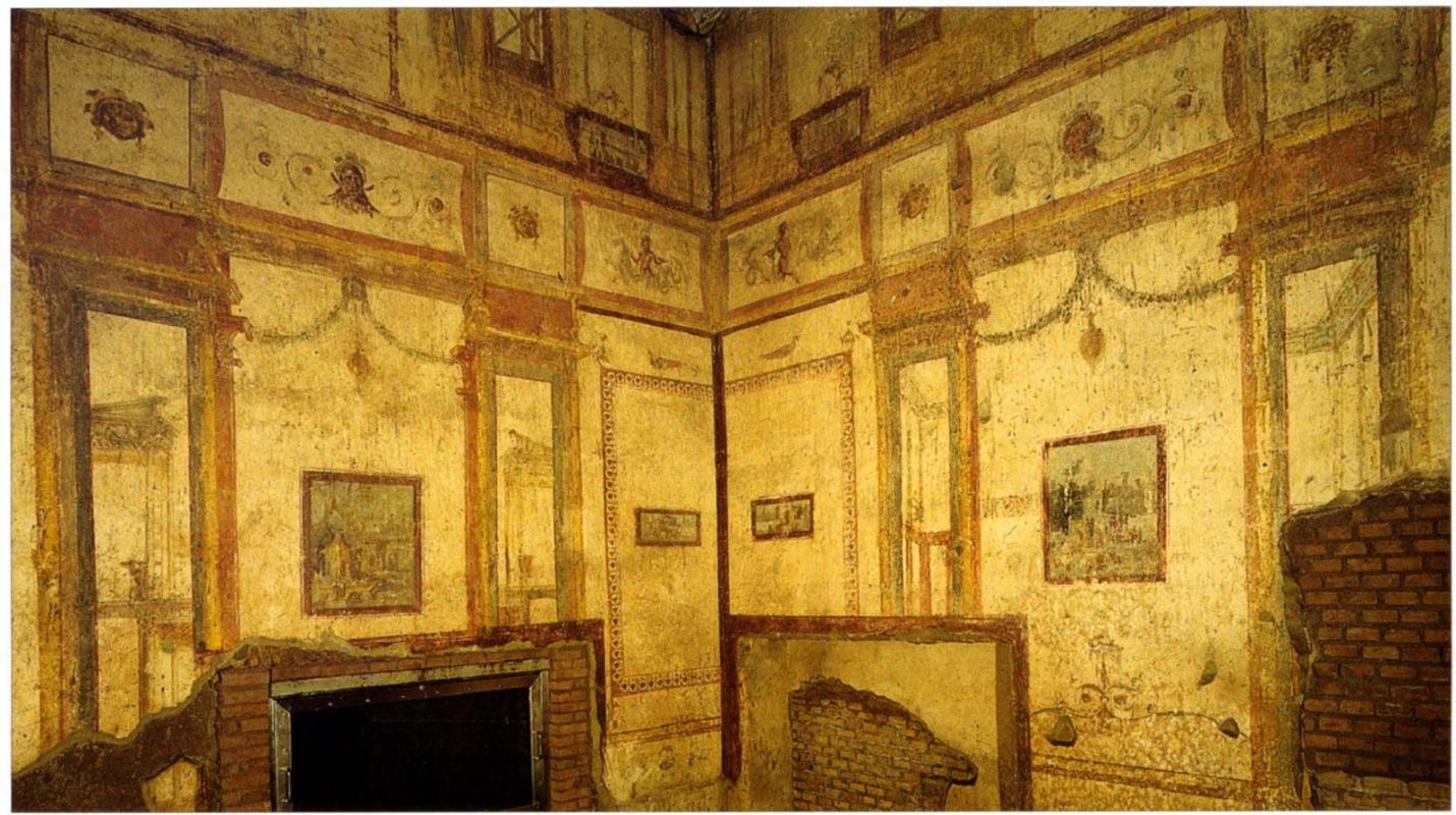 Frescos in the Domus Aurea