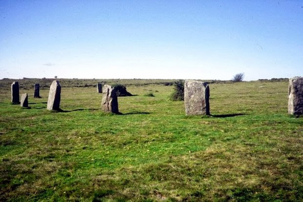 The Hurlers Stone Circles and their Quartz Floor