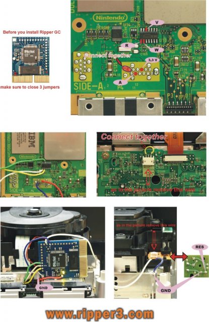 Nintendo GameCube: ripper GC installation