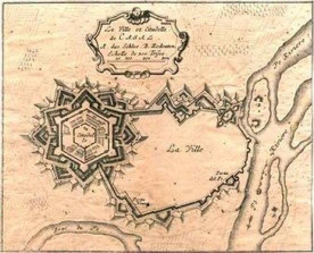 Mappa di Casale (XVIII sec.)