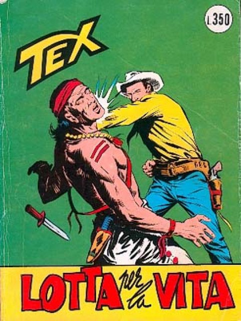 Tex Nr. 043: Lotta per la vita front cover (Italian).