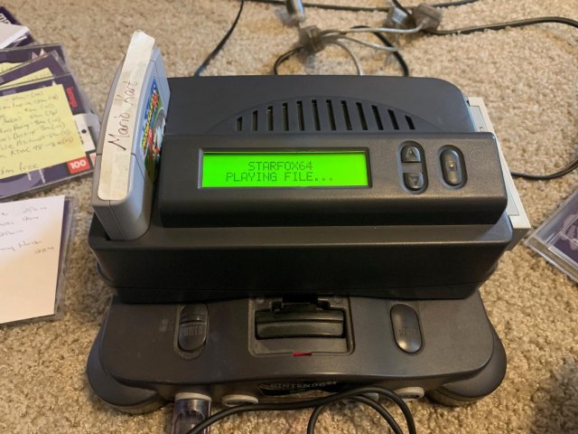 Nintendo 64 Z64 backup unit.