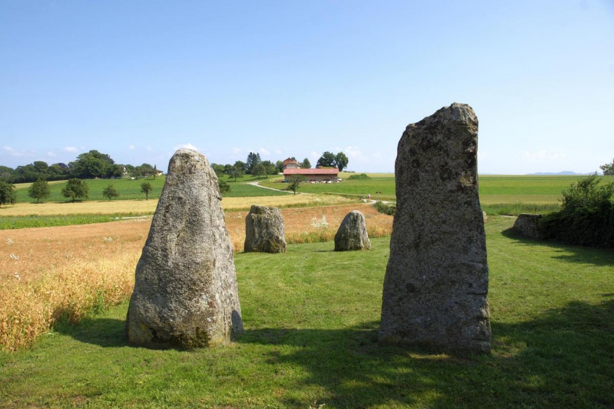 The menhirs munuments
