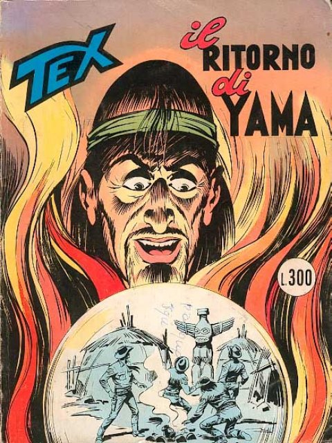 Tex Nr. 162: Il ritorno di Yama front cover (Italian).