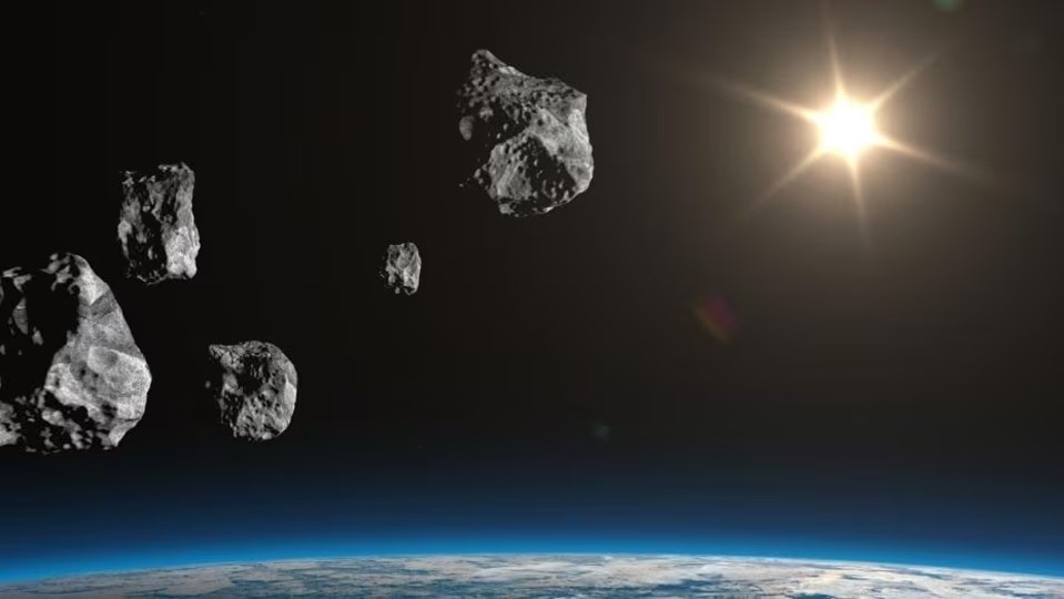 Earth can be hit by multiple asteroids at once!