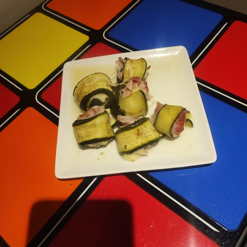 Grilled Zucchini Rolls with Ham and Cheese: A Delightful Twist on Classic Flavo