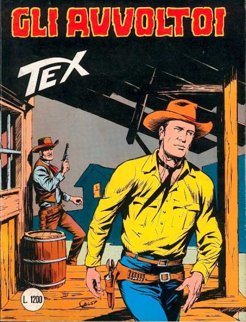 Tex Nr. 297: Gli avvoltoi front cover (Italian).