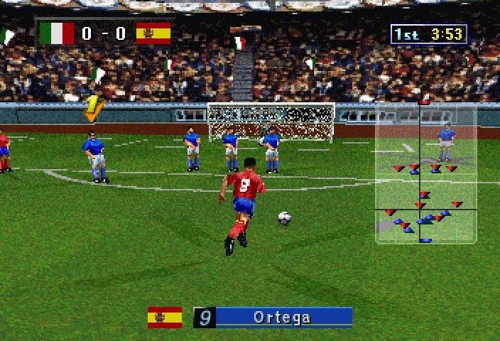 Worldwide Soccer 97 for Sega Saturn