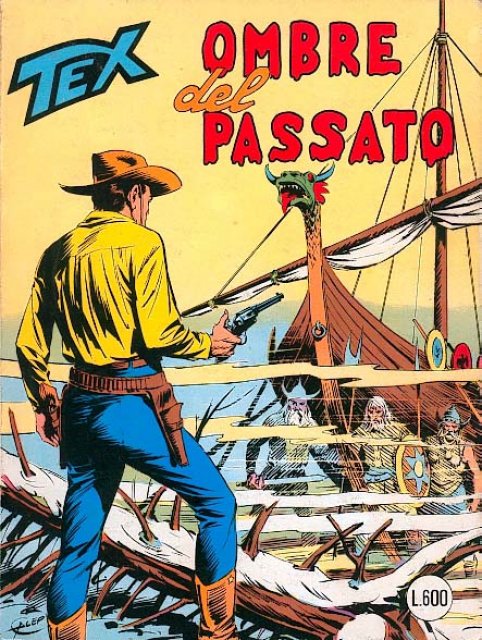Tex Nr. 240: Ombre del passato front cover (Italian).