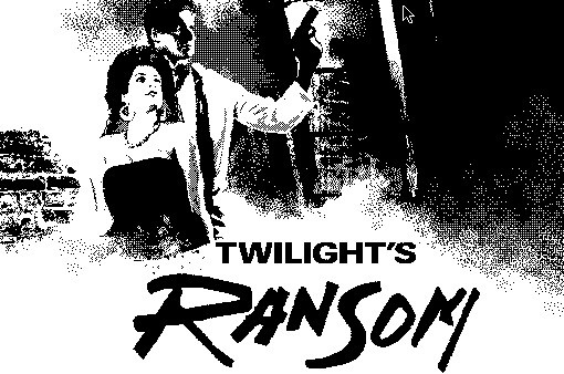 Twilight's Ransom for Macintosh title screen