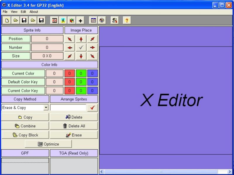 sprite editor for GP32
