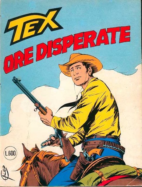 Tex Nr. 241: Ore disperate front cover (Italian).