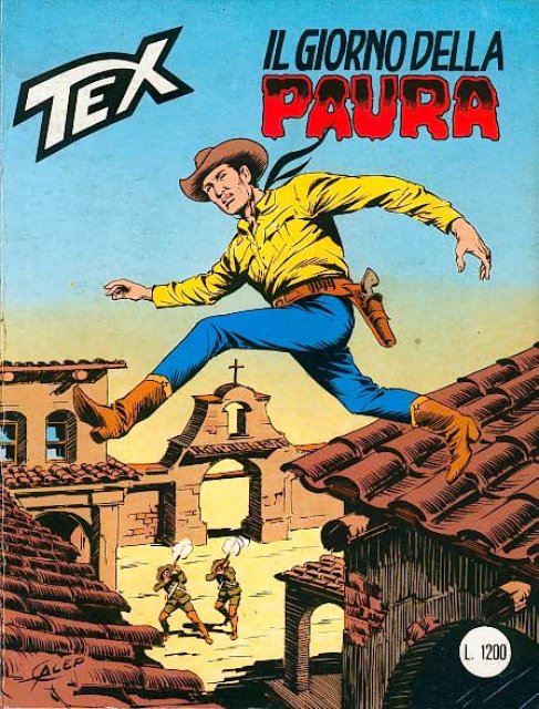 Tex Nr. 307: Il giorno della paura front cover (Italian).