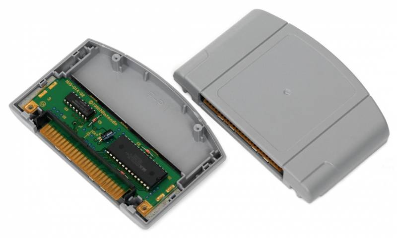 Nintendo 64 cartridge.