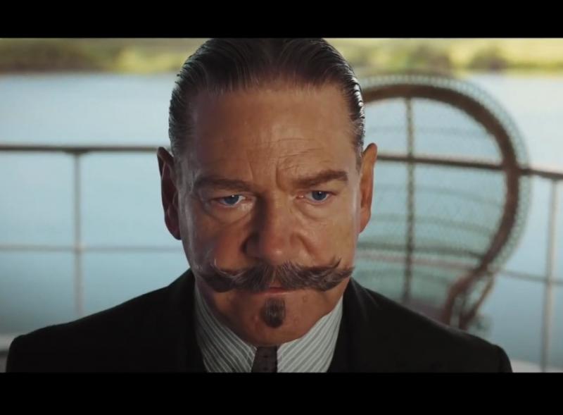 Kenneth Branagh as detective Hercule Poirot in Death on the Nile