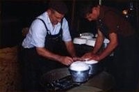 processing the Sardinian pecorino