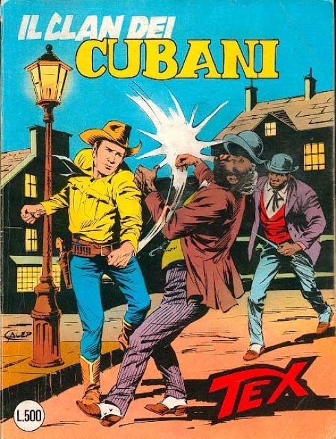 Tex Nr. 230: Il Clan dei Cubani front cover (Italian).