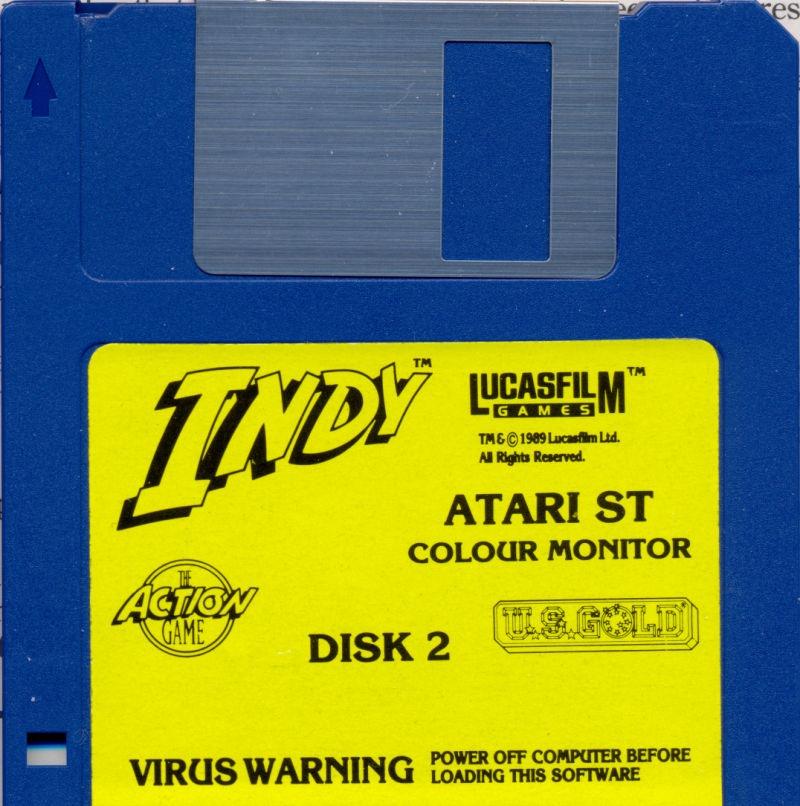 Indiana Jones and the Last Crusade: The Action Game - disk